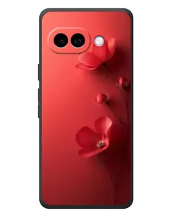 Чехол для Google Pixel 10a с картинкой «Маковые соцветия»