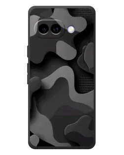Чехол для Google Pixel 10a с картинкой «Темный абстрактный камуфляж»