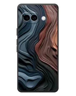 Чохол для Google Pixel 10a з картинкою «Кольорові хвилі каньйону»