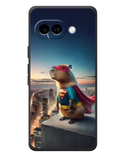 Чехол для Google Pixel 10a с картинкой «Капи-мен супергерой»