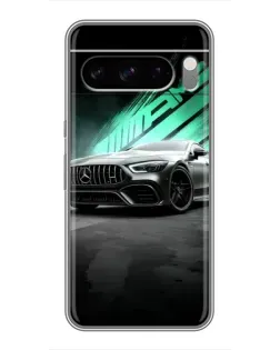 Чохол для Google Pixel 11 Pro XL з картинкою «Темний Mercedes AMG»