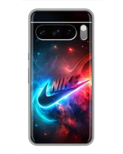 Чохол для Google Pixel 11 Pro з картинкою «Вогняний логотип Nike»