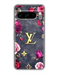 Чохол для Google Pixel 11 Pro з картинкою «Квітковий Louis Vuitton»