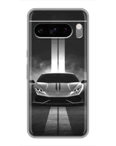 Чохол для Google Pixel 11 з картинкою «Lamborghini симетрія доріг»