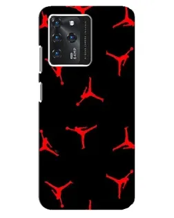 Чохол для Google Pixel 2 XL з картинкою «Jordan Red Pattern»