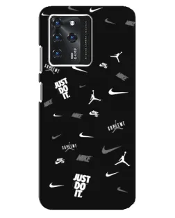 Чохол для Google Pixel 2 XL з картинкою «Nike Black Pattern»