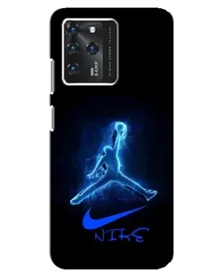 Чохол для Google Pixel 2 XL з картинкою «Jordan Neon Blue»