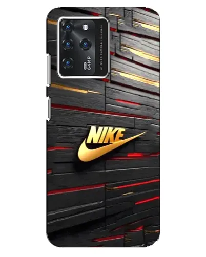 Чохол для Google Pixel 2 XL з картинкою «Золотий Nike на металі»