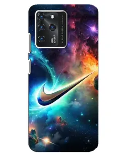 Чохол для Google Pixel 2 XL з картинкою «Космічний Nike Swoosh»