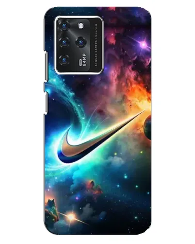Чохол для Google Pixel 2 XL з картинкою «Космічний Nike Swoosh»