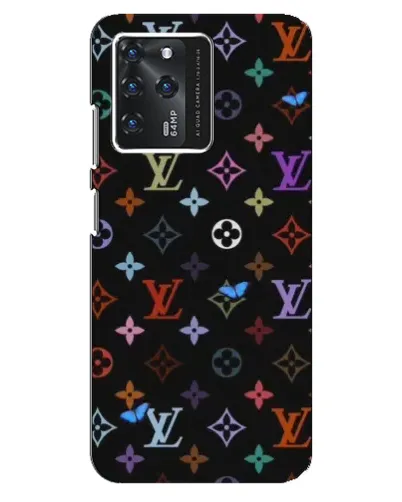 Чохол для Google Pixel 2 XL з картинкою «Кольорова монограма LV»