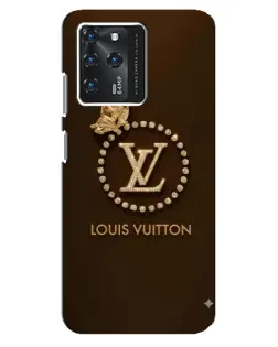 Чохол для Google Pixel 2 XL з картинкою «LV — золота печатка»