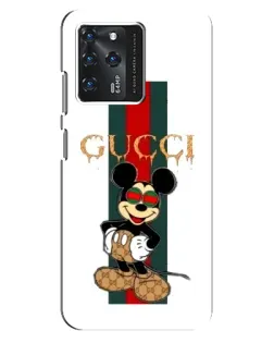 Чохол для Google Pixel 2 XL з картинкою «Міккі Маус Gucci — смуги»