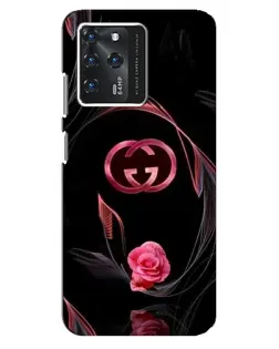 Чохол для Google Pixel 2 XL з картинкою «Gucci — неонова троянда»