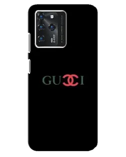 Чохол для Google Pixel 2 XL з картинкою «Gucci — червоний градієнт»