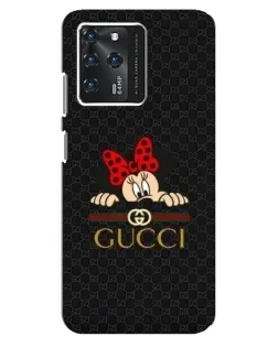 Чохол для Google Pixel 2 XL з картинкою «Мінні Маус Gucci — чорний»