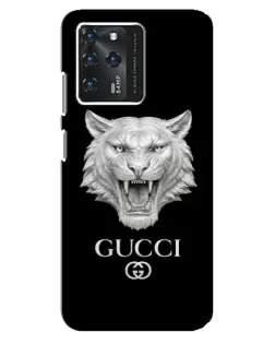Чохол для Google Pixel 2 XL з картинкою «Gucci — срібний лев»
