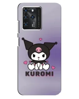 Чохол для Google Pixel 2 XL з картинкою «Kuromi — фіолетовий арт»