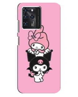 Чохол для Google Pixel 2 XL з картинкою «Тріо My Melody та Kuromi»