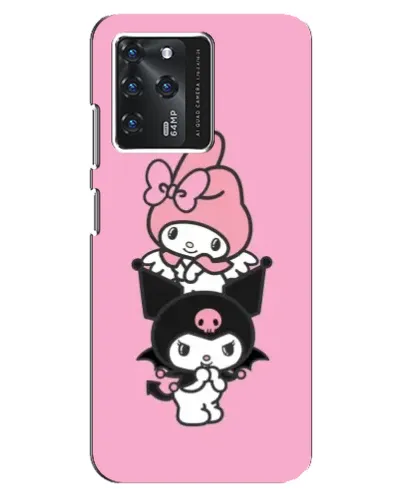 Чохол для Google Pixel 2 XL з картинкою «Тріо My Melody та Kuromi»