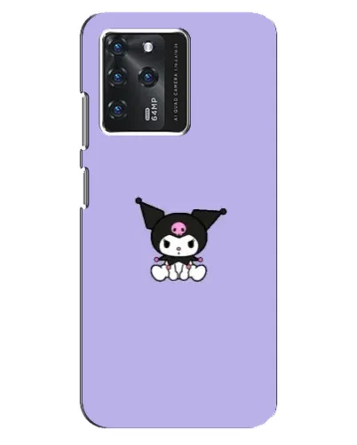 Чохол для Google Pixel 2 XL з картинкою «Kuromi — фіолетовий мінімалізм»