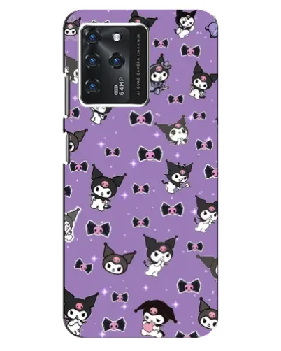 Чохол для Google Pixel 2 XL з картинкою «Kuromi — патерн»