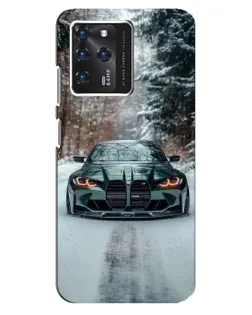 Чохол для Google Pixel 2 XL з картинкою «BMW у зимовому лісі»
