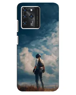 Чохол для Google Pixel 2 XL з картинкою «Герой PUBG на скелі»
