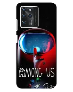 Чохол для Google Pixel 2 XL з картинкою «Червоний імпостер — макро»