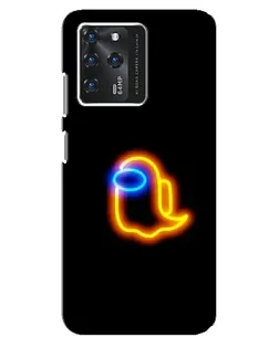 Чохол для Google Pixel 2 XL з картинкою «Among Us неонове сяйво»