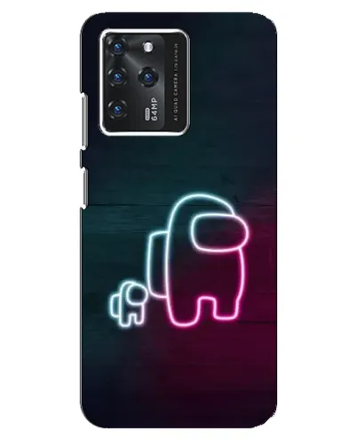 Чохол для Google Pixel 2 XL з картинкою «Among Us неон-арт»