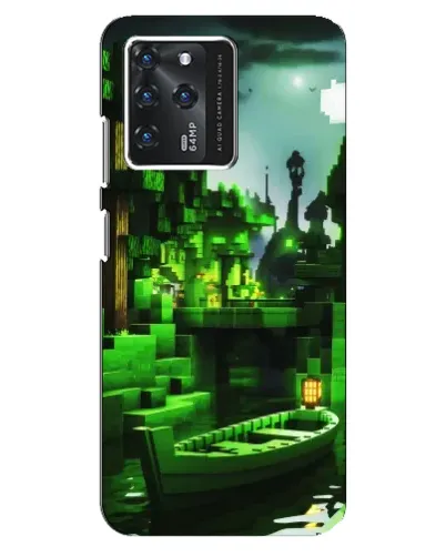 Чохол для Google Pixel 2 XL з картинкою «Minecraft лісовий пейзаж»