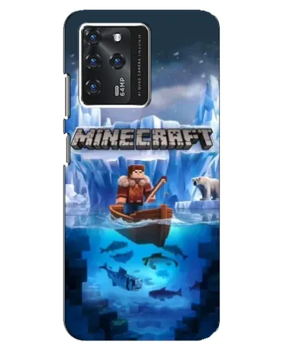 Чохол для Google Pixel 2 XL з картинкою «Minecraft льодянийсвіт»