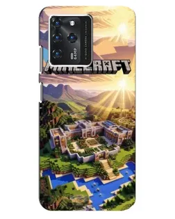 Чохол для Google Pixel 2 XL з картинкою «Minecraft панорама»