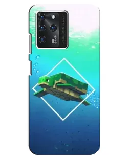 Чохол для Google Pixel 2 XL з картинкою «Черепаха Minecraft»