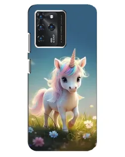 Чехол для Google Pixel 2 XL с картинкой «Единорог на поляне»