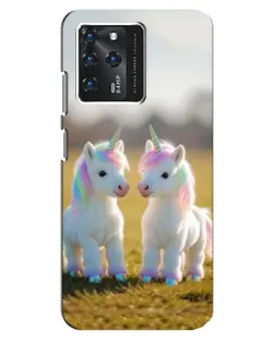 Чехол для Google Pixel 2 XL с картинкой «Пара единорогов»