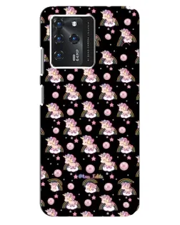Чехол для Google Pixel 2 XL с картинкой «Magic Unicorn паттерн»