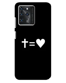 Чохол для Google Pixel 2 XL з картинкою «Хрест та Серце»