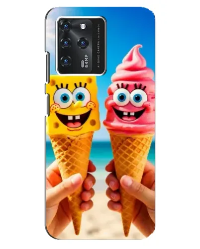 Чохол для Google Pixel 2 XL з картинкою «Спанч Боб морозиво»