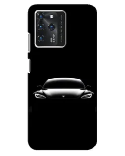 Чохол для Google Pixel 2 XL з картинкою «Фари Tesla Night»