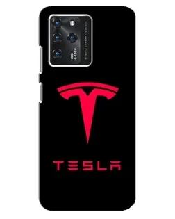 Чохол для Google Pixel 2 XL з картинкою «Tesla Red Logo»