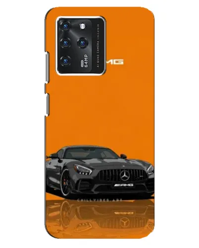 Чохол для Google Pixel 2 XL з картинкою «Помаранчевий Mercedes AMG»