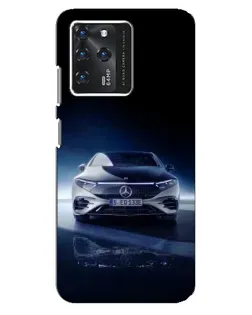 Чохол для Google Pixel 2 XL з картинкою «Нічний Mercedes EQ»