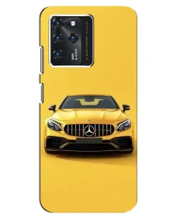 Чохол для Google Pixel 2 XL з картинкою «Жовтий Mercedes GT»
