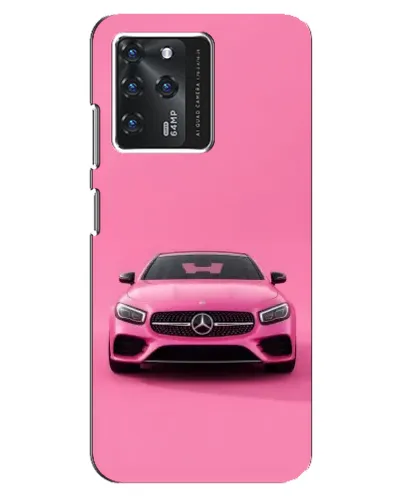 Чохол для Google Pixel 2 XL з картинкою «Рожевий Mercedes AMG»