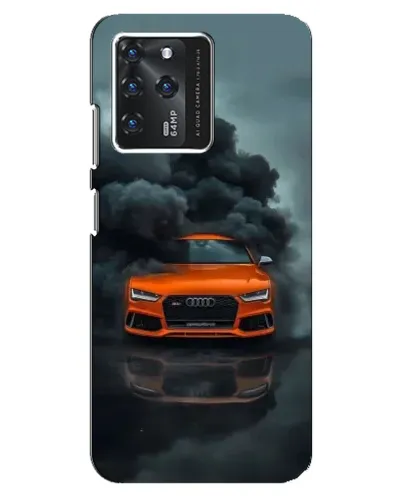 Чохол для Google Pixel 2 XL з картинкою «Audi у хмарах диму»