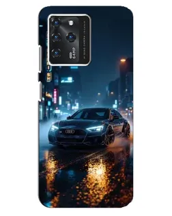 Чохол для Google Pixel 2 XL з картинкою «Нічне місто та Audi»