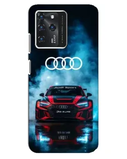 Чохол для Google Pixel 2 XL з картинкою «Audi Sport — неон»