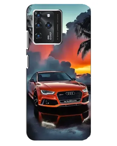 Чохол для Google Pixel 2 XL з картинкою «Audi — захід сонця»